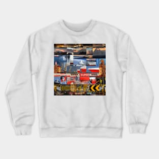 Crete-Heraklion Ferry Dock Crewneck Sweatshirt